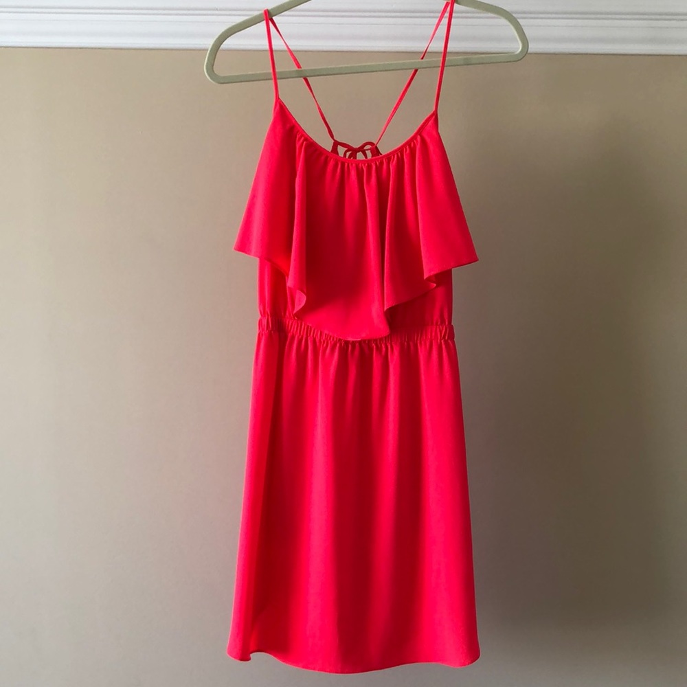 Neon Pink Sun Dress